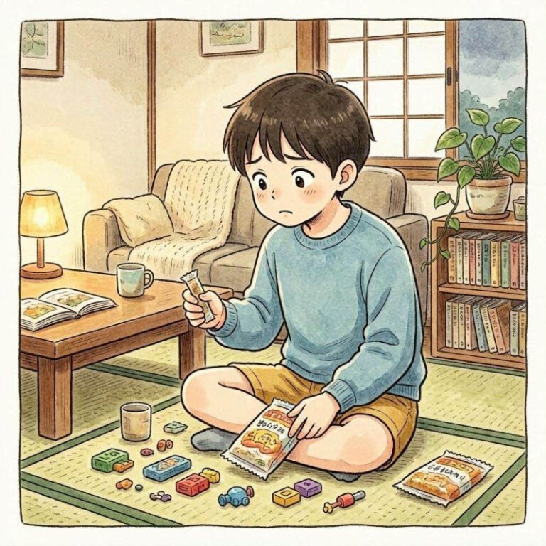 “좋은 걸 빼앗기고 싶지 않은 아이”