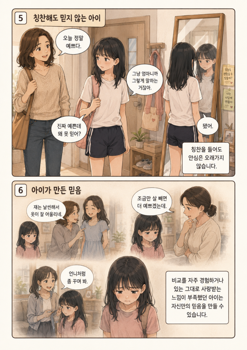 “예뻐져야 사랑받을 수 있나요?” 외모를 통해 안전해지려는 아이